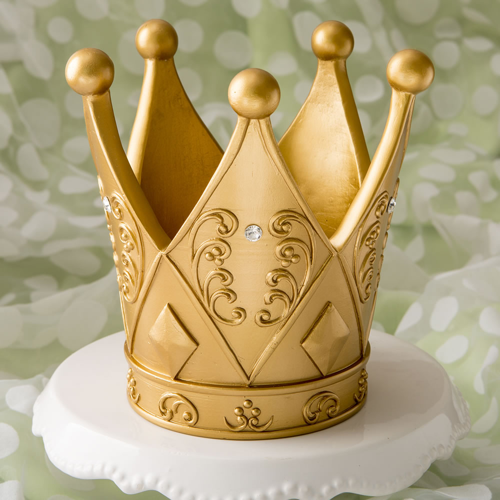 Gold Centerpiece Crown Decoration For Cake Topper Centerpiece Great For  Prince Princess Theme Party sweet 16 